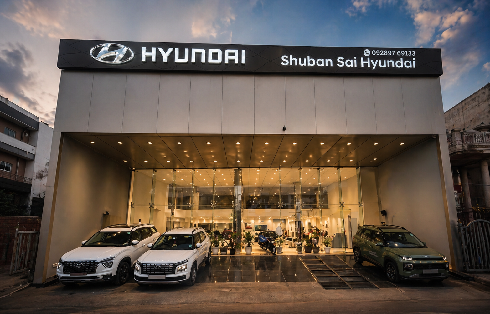 Shuban Sai Hyundai Showroom View 01