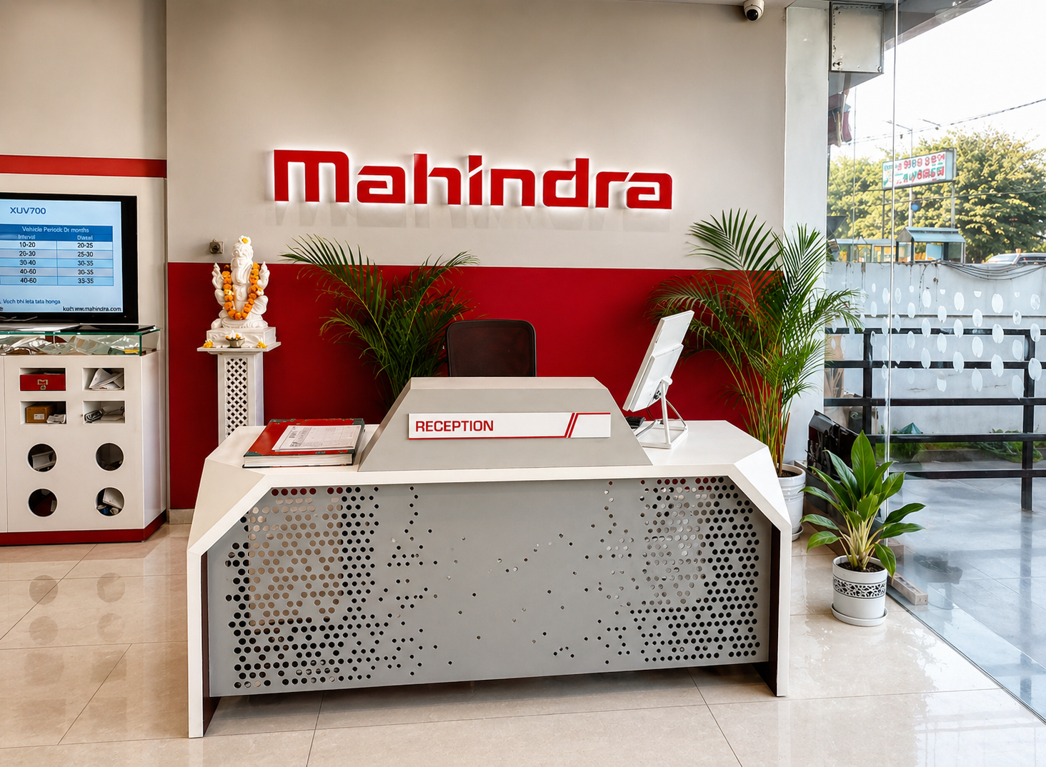 Shuban Sai Kia & Mahindra Showroom View 01